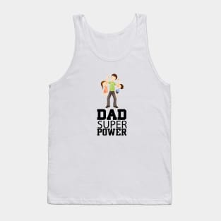 Dad Superpower Tank Top